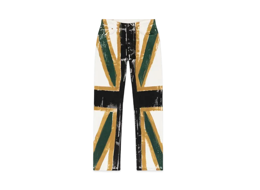 DENIM TEARS x LEVI'S Union Black Jean "White"