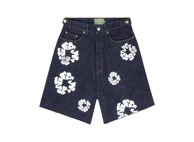 DENIM TEARS The Cotton Wreath Jean Short "Selvedge"