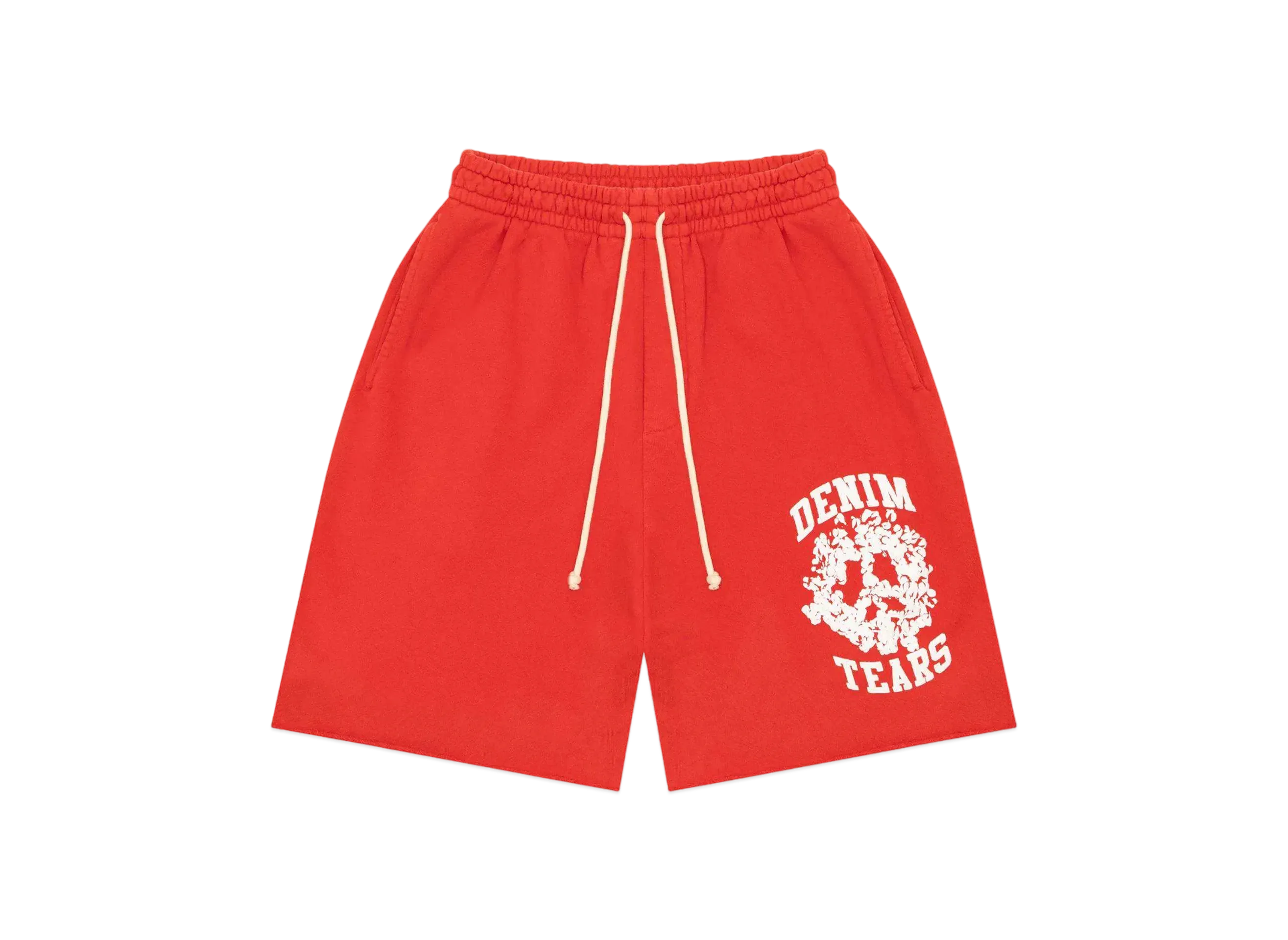 DENIM TEARS Denim University Shorts "Red"