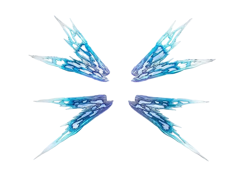 BANDAI "METAL BUILD" -Mobile Suit Gundam SEED Destiny- Strike FREEDOM GUNDAM Light Wings Option Set