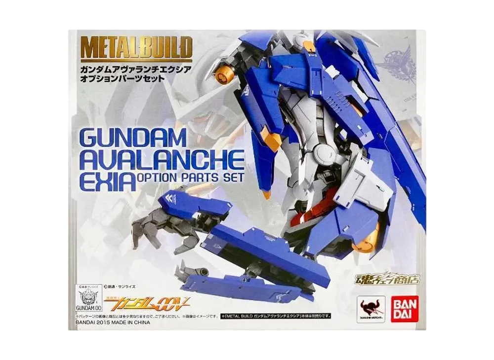 BANDAI "METAL BUILD" -Mobile Suit Gundam 00- Gundam Avalanche Exia option Parts Set