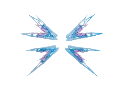 METAL BUILD Strike Freedom Gundam Light Wings Option Set Soul Blue Ver.