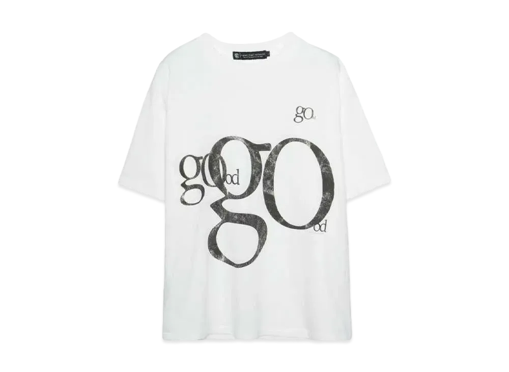 A GOOD BAD INFLUENCE GOOD GOOD T-SHIRT "WHITE"
