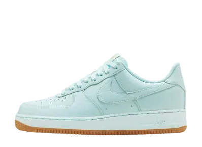 ナイキ エアフォース1 ロー "グレイシャーブルー/ガムイエロー/メタリックゴールド"