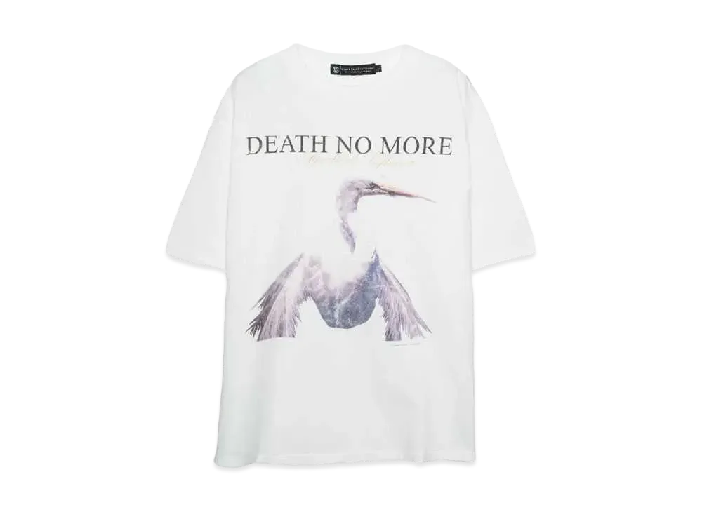 A GOOD BAD INFLUENCE DEATH NO MORE T-SHIRT "WHITE"