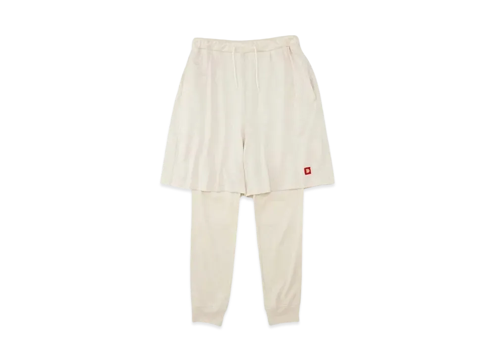 DIGAWEL Layered Pants "Ecru"