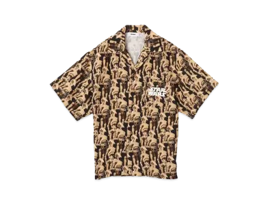 atmos STAR WARS Battle Droid / Open Collar Shirt "Beige"