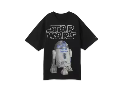 atmos STAR WARS C-3PO & R2-D2 / T-shirt "Black"