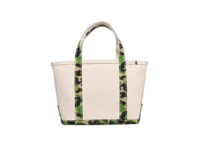 SAINT Mxxxxxx x A BATHING APE Tote Bag M "Ivory"