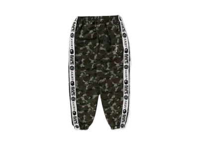 SAINT Mxxxxxx x A BATHING APE Heart Camo Track Pants "Olive"