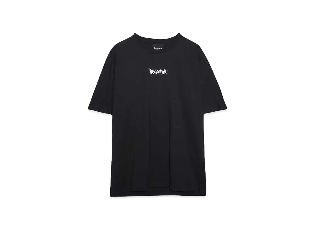 DISCLAIMER MAGLI UOMO IN JERSEY "NERO ST.BIANCA"