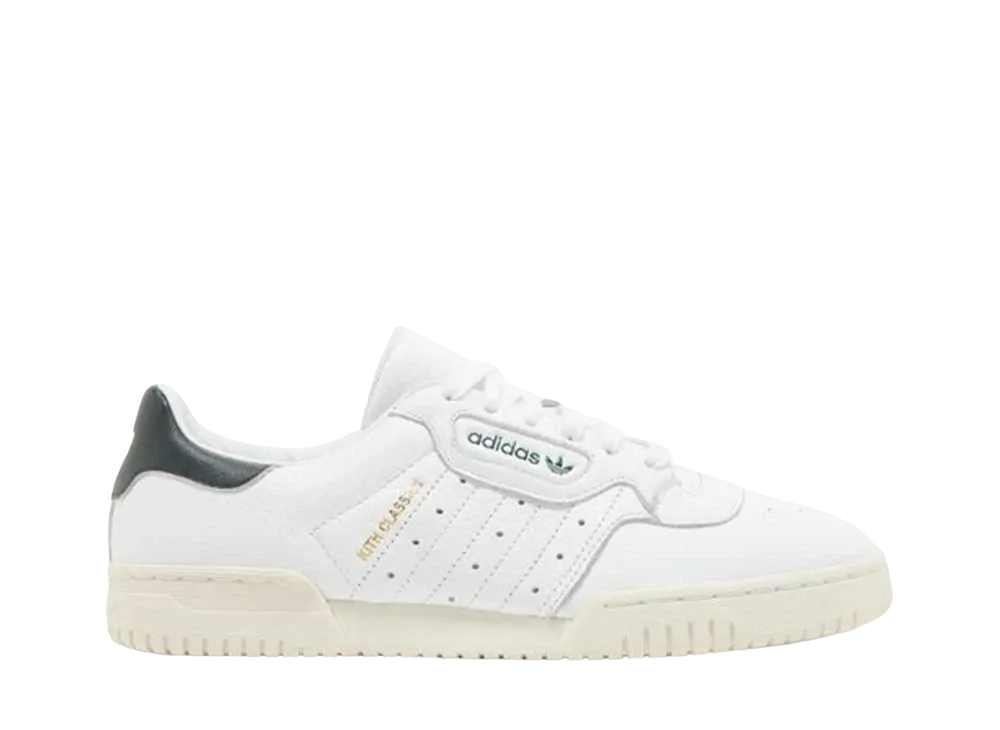 KITH × adidas Powerphase "Footwear White/Off White/Green Night"