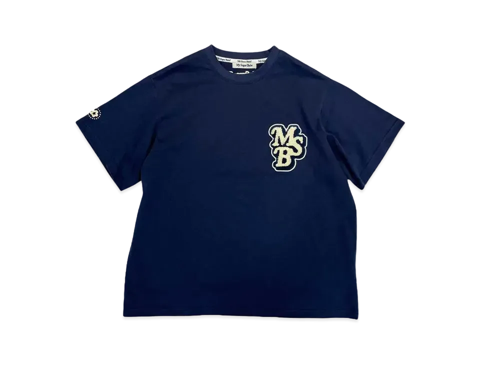 My Sugar Babe Wappen og logo tee "Navy"