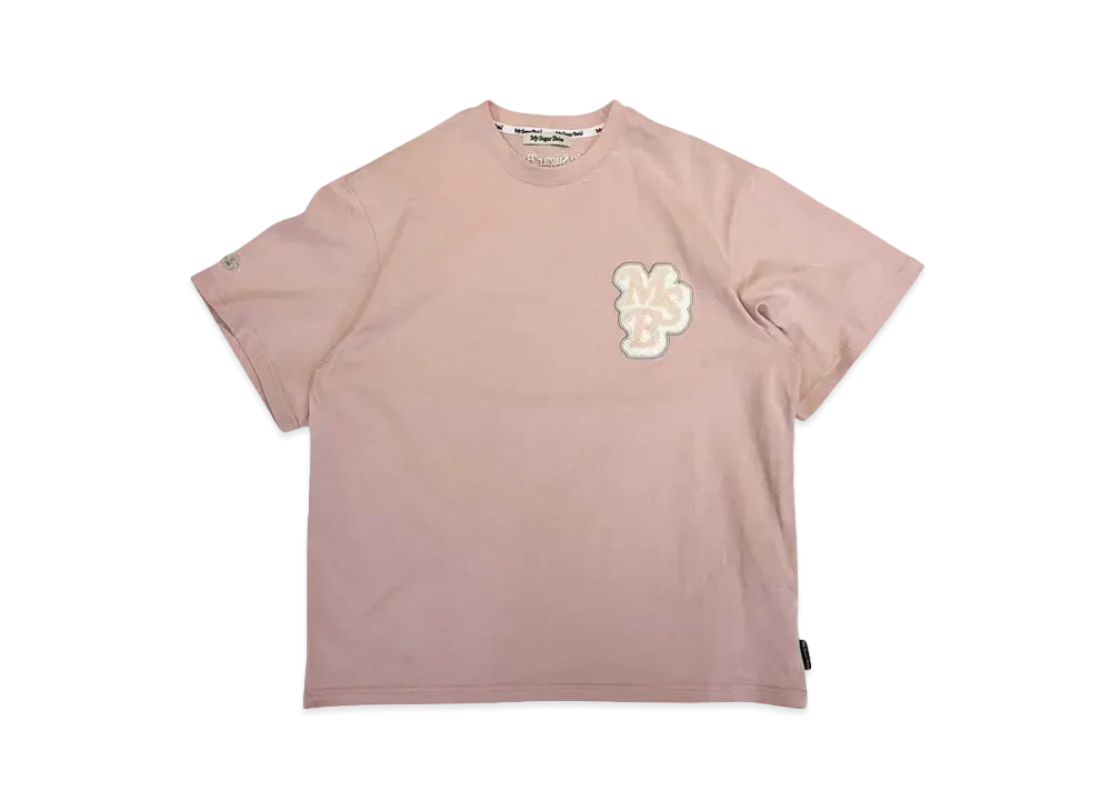 My Sugar Babe Wappen og logo tee "Pink"