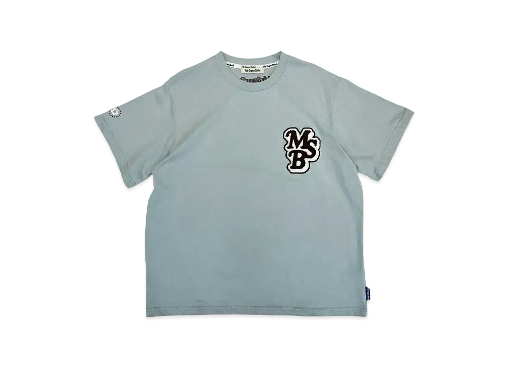 My Sugar Babe Wappen og logo tee "Blue"