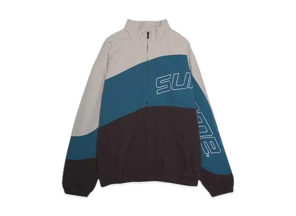 Supreme Curve Track Jacket "Brown"