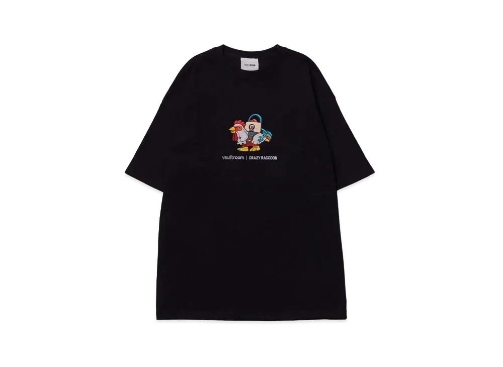 VAULTROOM Chicken Skin T-shirt "Black"