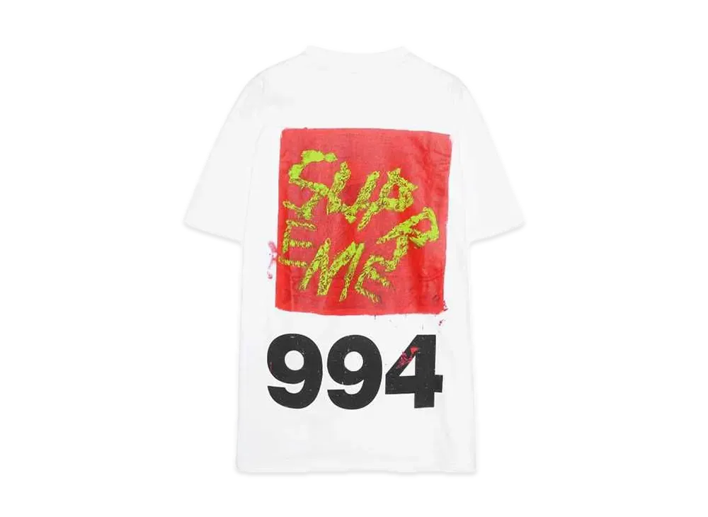 Supreme Paint Tee "White"