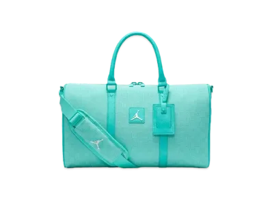 Nike Jordan Brand Monogram Duffle Bag (25L) "Emerald Rise" MA0759-E8G / FJ6787-377