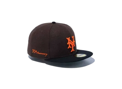 NEW ERA 59Fifty Day Memorial Collection New York Giants Cooperstown "Walnut/Black"