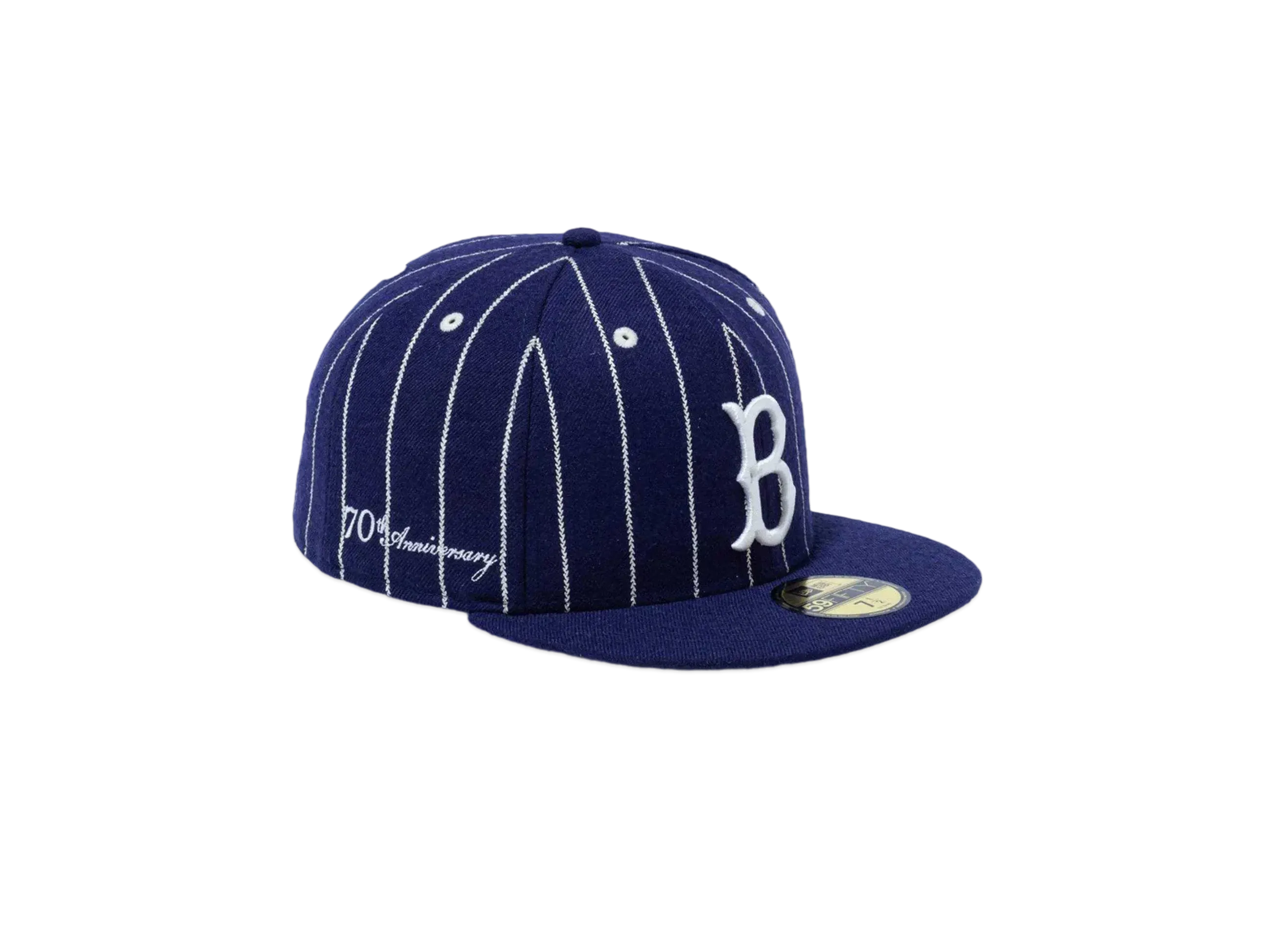 NEW ERA 59Fifty Day Memorial Collection Brooklyn Dodgers Cooperstown "Light Navy Stripe/Light Navy"