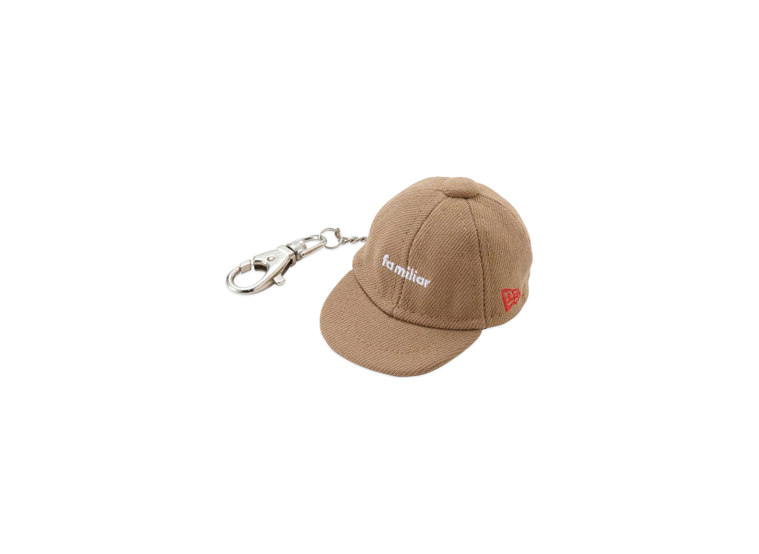 NEW ERA x familiar Key Ring "Beige"