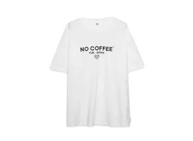 HTH HTH x No Coffee logo Tee "WHITE"
