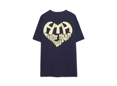 HTH Heart logo tee "Navy"