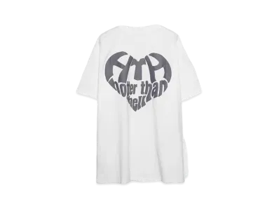 HTH Heart logo tee "WHITE"