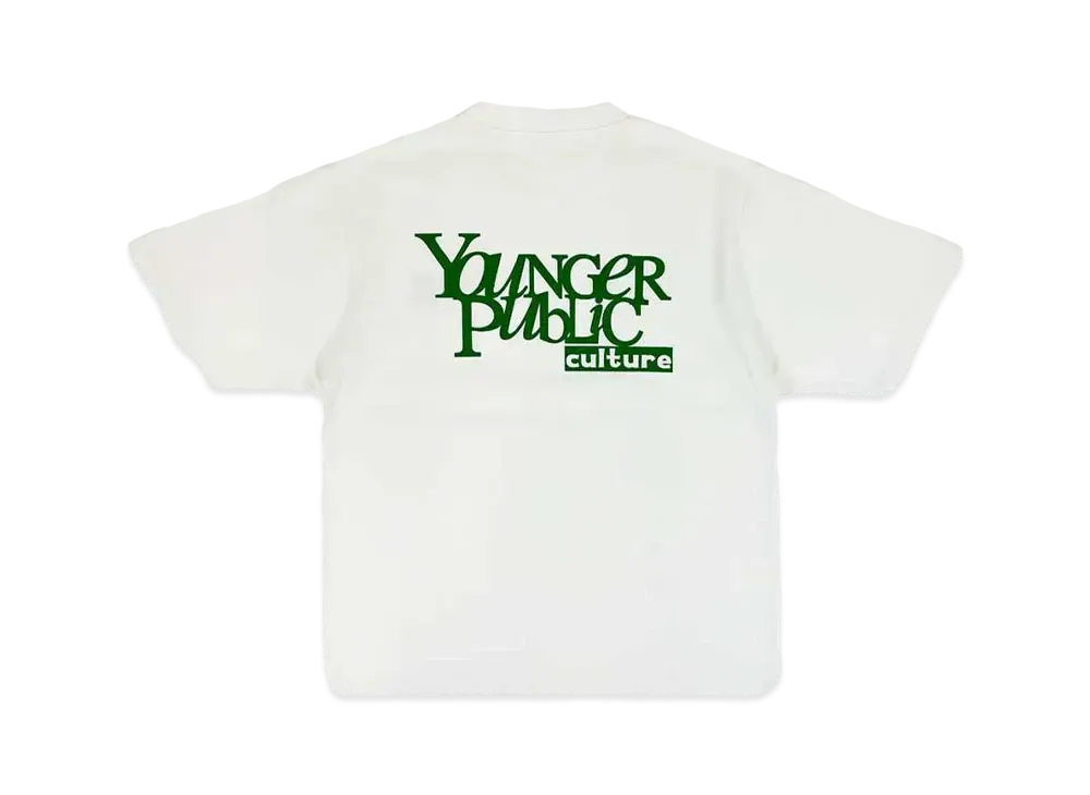 Public Culture x Younger Song Universal Logo Tee "WHITE"