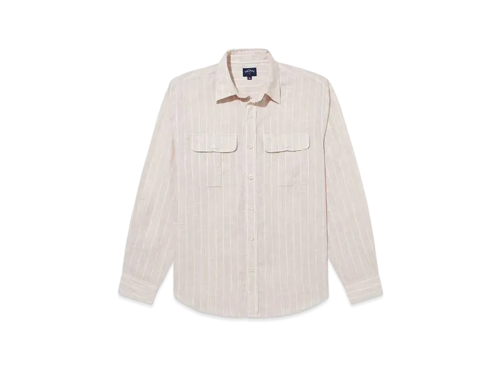 Noah Relaxed Linen Shirt "Tan"