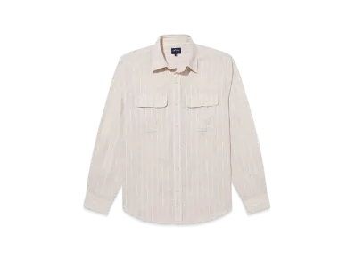 Noah Relaxed Linen Shirt "Tan"