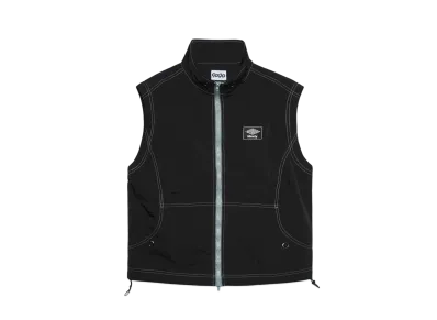 9090 Tech Logo Nylon Vest "BLACK"