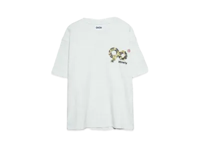 9090 90 Logo Tee (Camo) "Heather White"