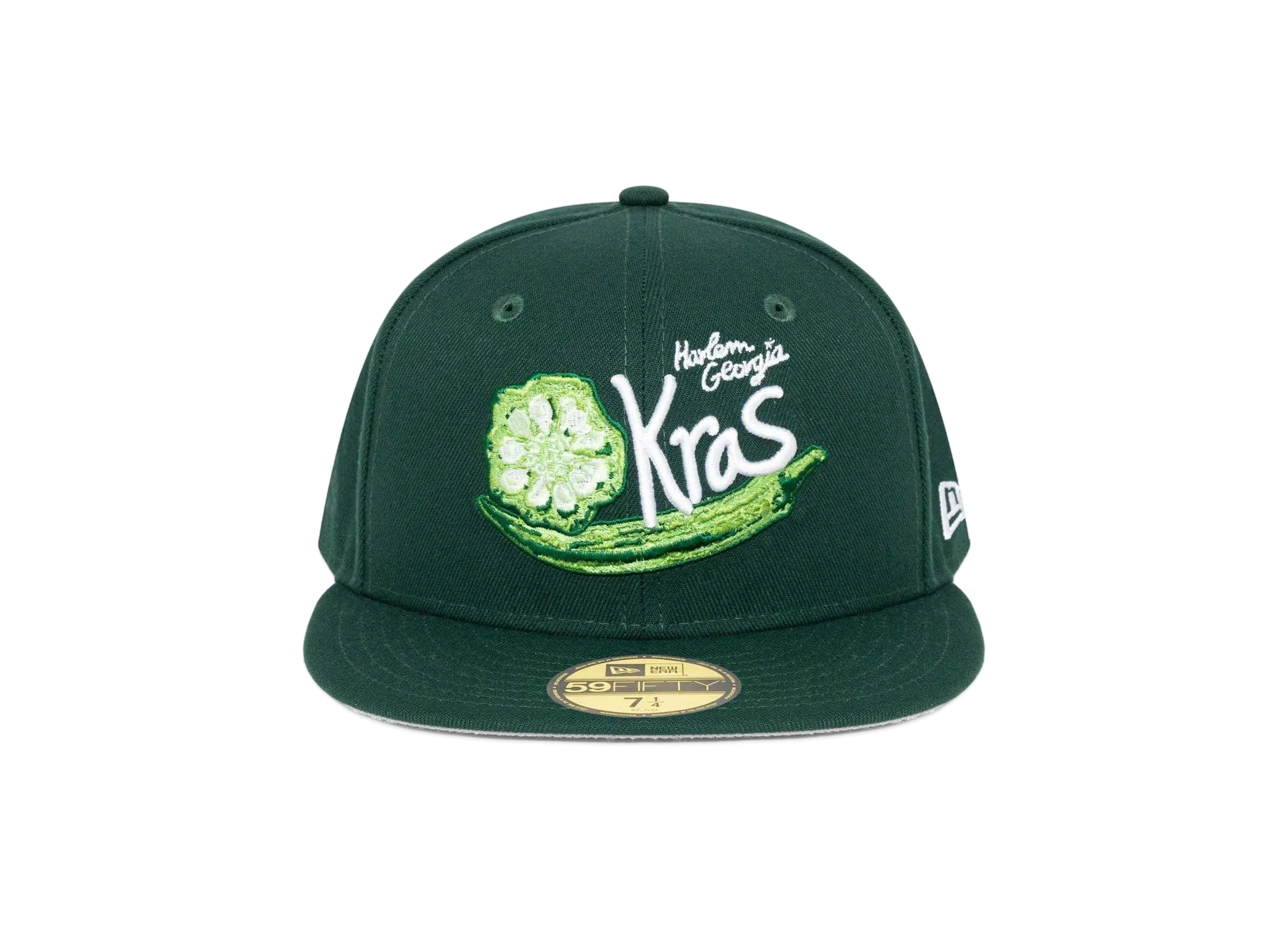 DENIM TEARS x New Era The Harlem Georgia Okras 59Fifty "Green"