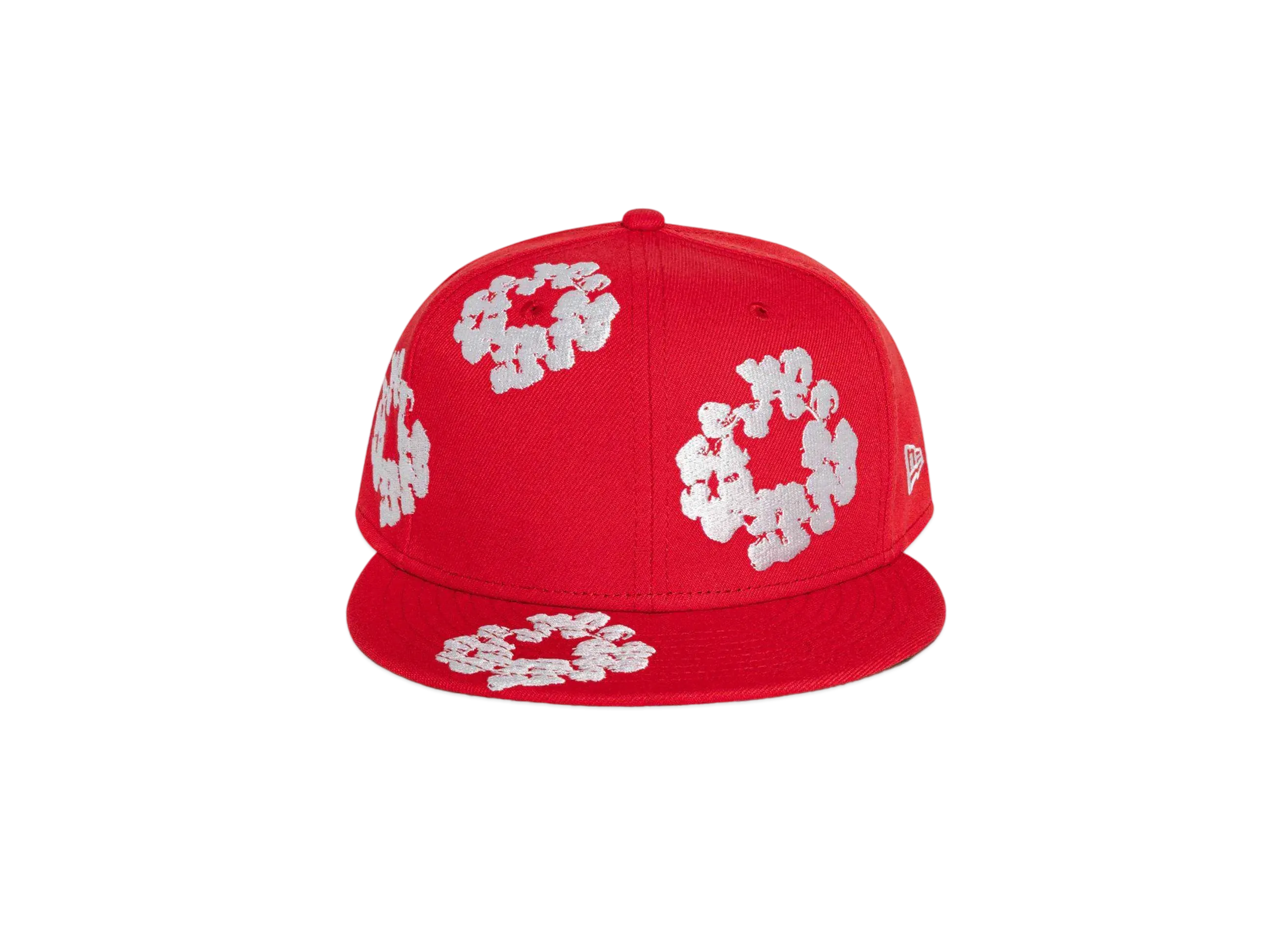DENIM TEARS x New Era Cotton Wreath 59Fifty "Red"
