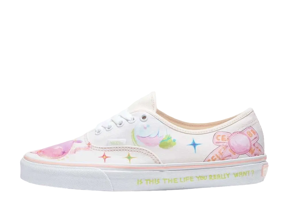 NUTTSH × Vans Authentic "NUTTSH Marshmallow/Peach"