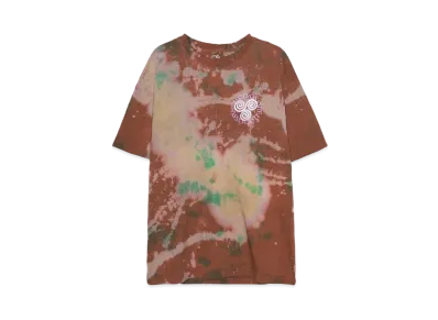 SAYHELLO D.Y.E Slap Logo Tee "COFFEE"