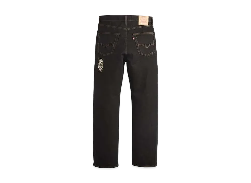 Stussy x LEVI'S Crispy Rinse Jean "Black/Brown"