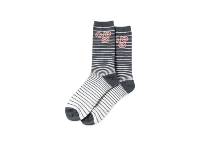 SAYHELLO Trip Sox "GREY-WHITE"