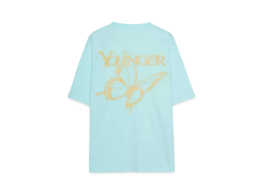 Younger Song YS butterfly logo tee "Light Blue"