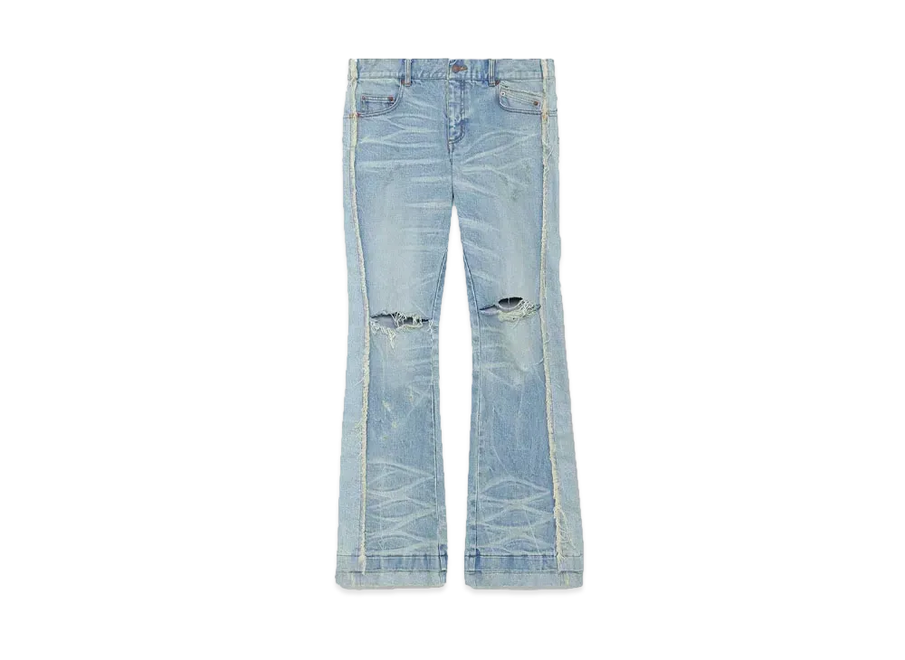 MLVINCE DB FLARE JEANS "LIGHT INDIGO"