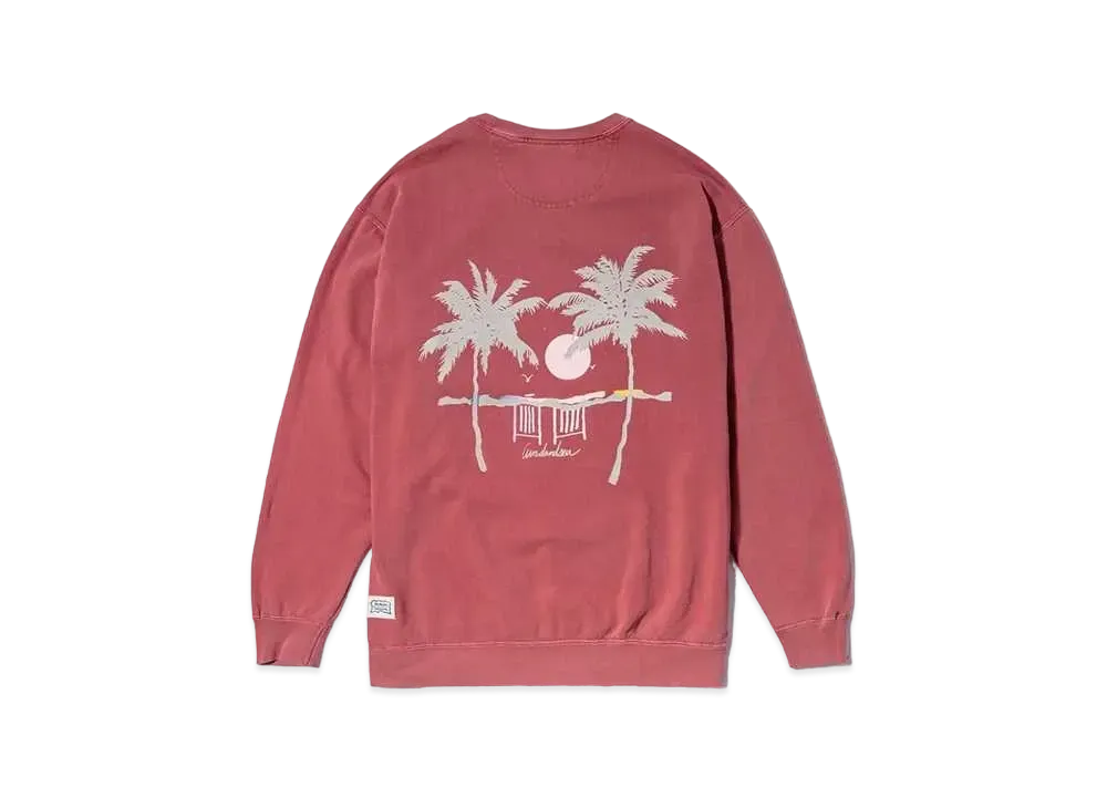 WIND AND SEA x Ber BerJin Sweat "Crimson"