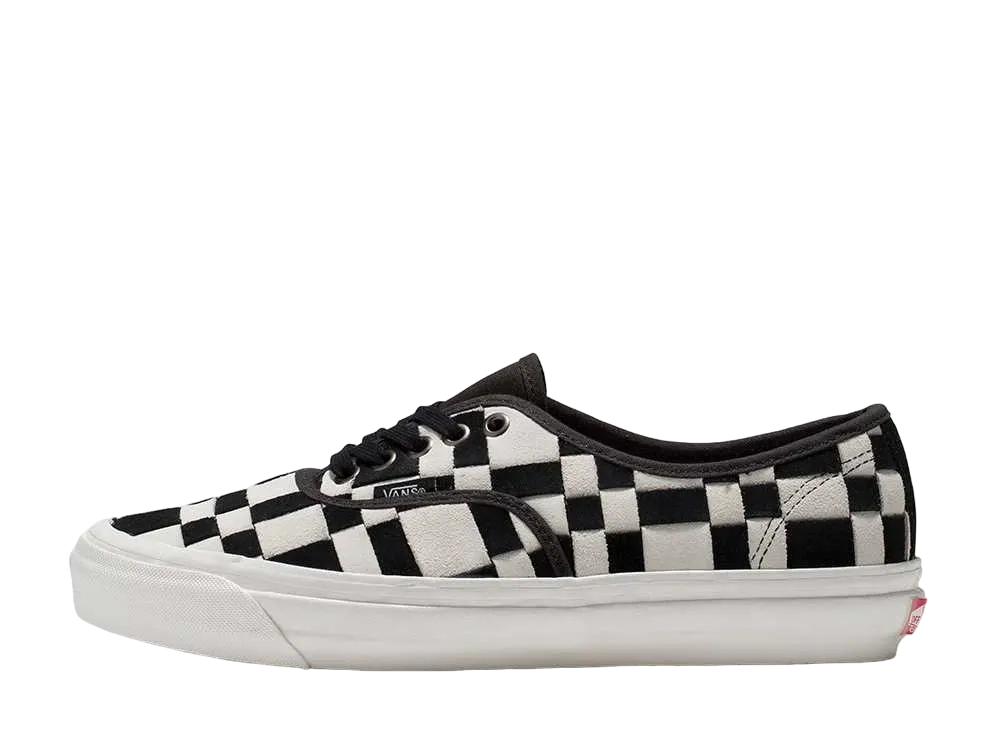 バンズ アナハイムファクトリー オーセンティック ウーブンチェック 44 DX "ブラック/ホワイト"