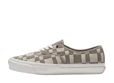 バンズ アナハイムファクトリー オーセンティック ウーブンチェック 44 DX "ブラウン/カーキ"