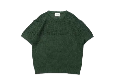 Student Apathy sheer knit "Green"