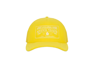 DENIM TEARS ADG Trucker Hat "Yellow"