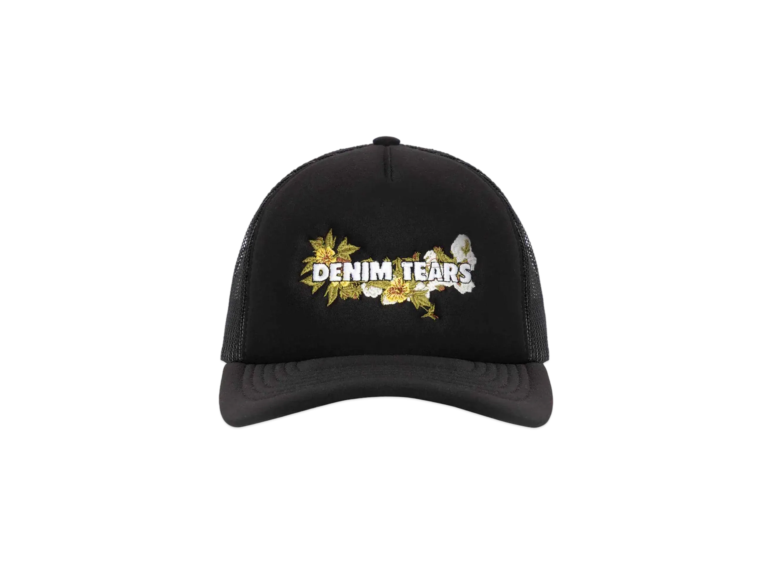 DENIM TEARS Trucker Hat "Black"