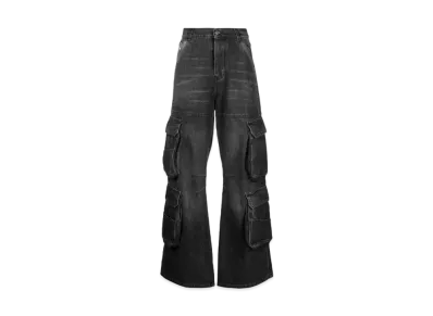 Diesel D-Side Cargo Jeans "Black"