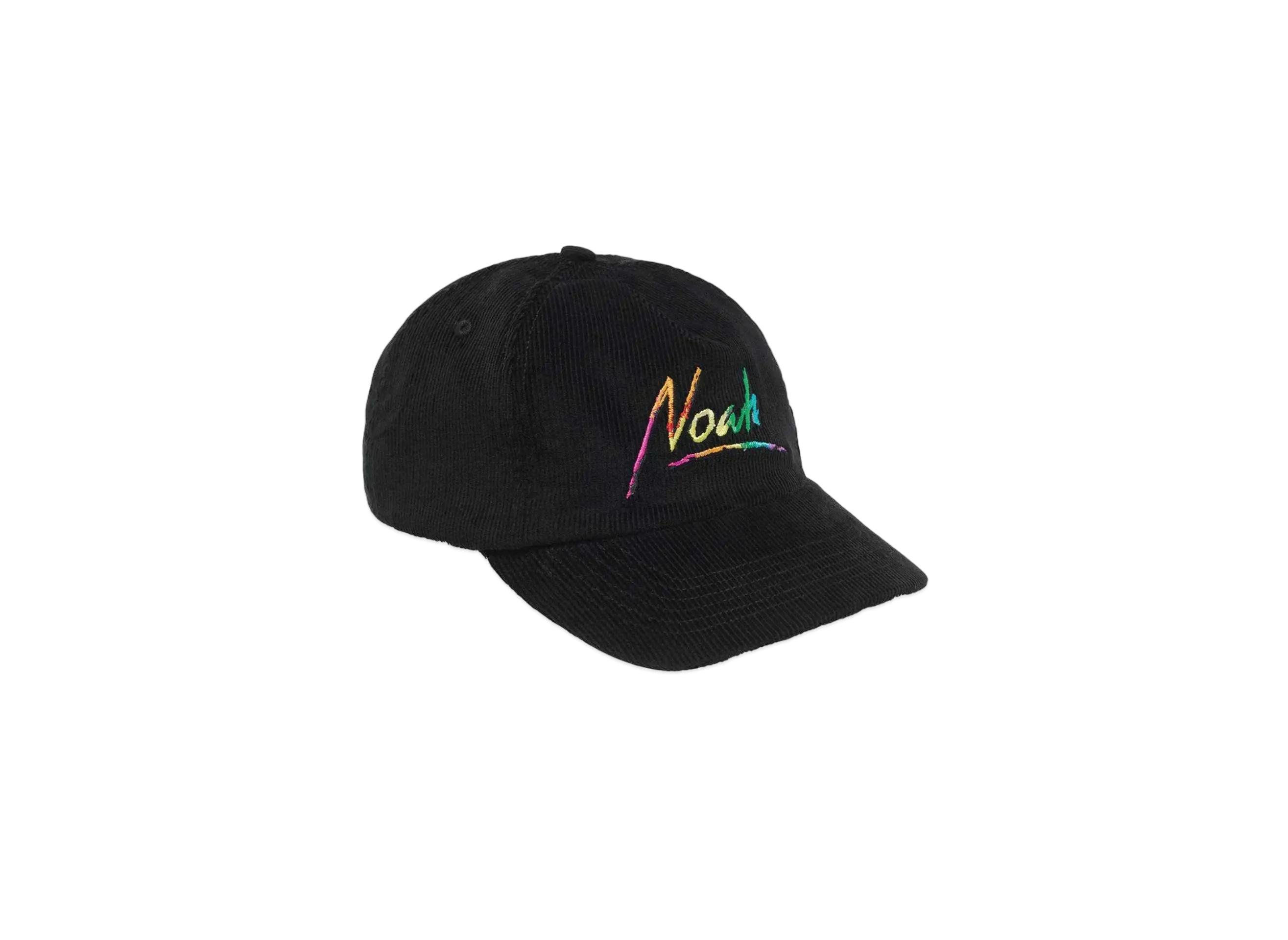 Noah Surf Logo Corduroy 5-Panel "Black"